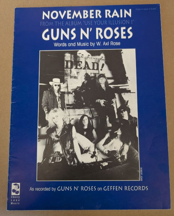 Guns N' Roses November Rain sheet music