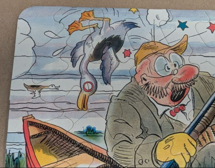 Lot of 3 Professor Oscar Quakenbush Proctor Gamble advertising puzzles