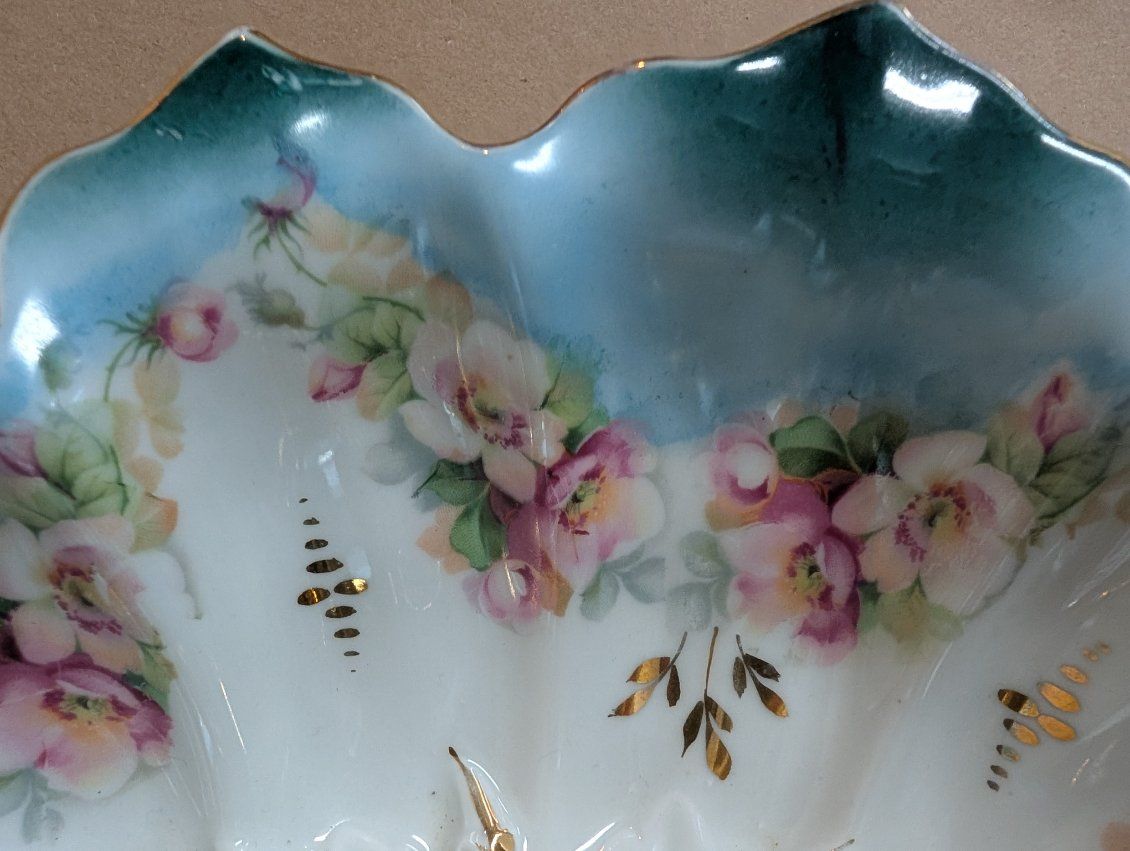 Antique German Lobster serving piece 