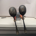 Melissa Menzer clay and found object Andy Worhol Sculpture