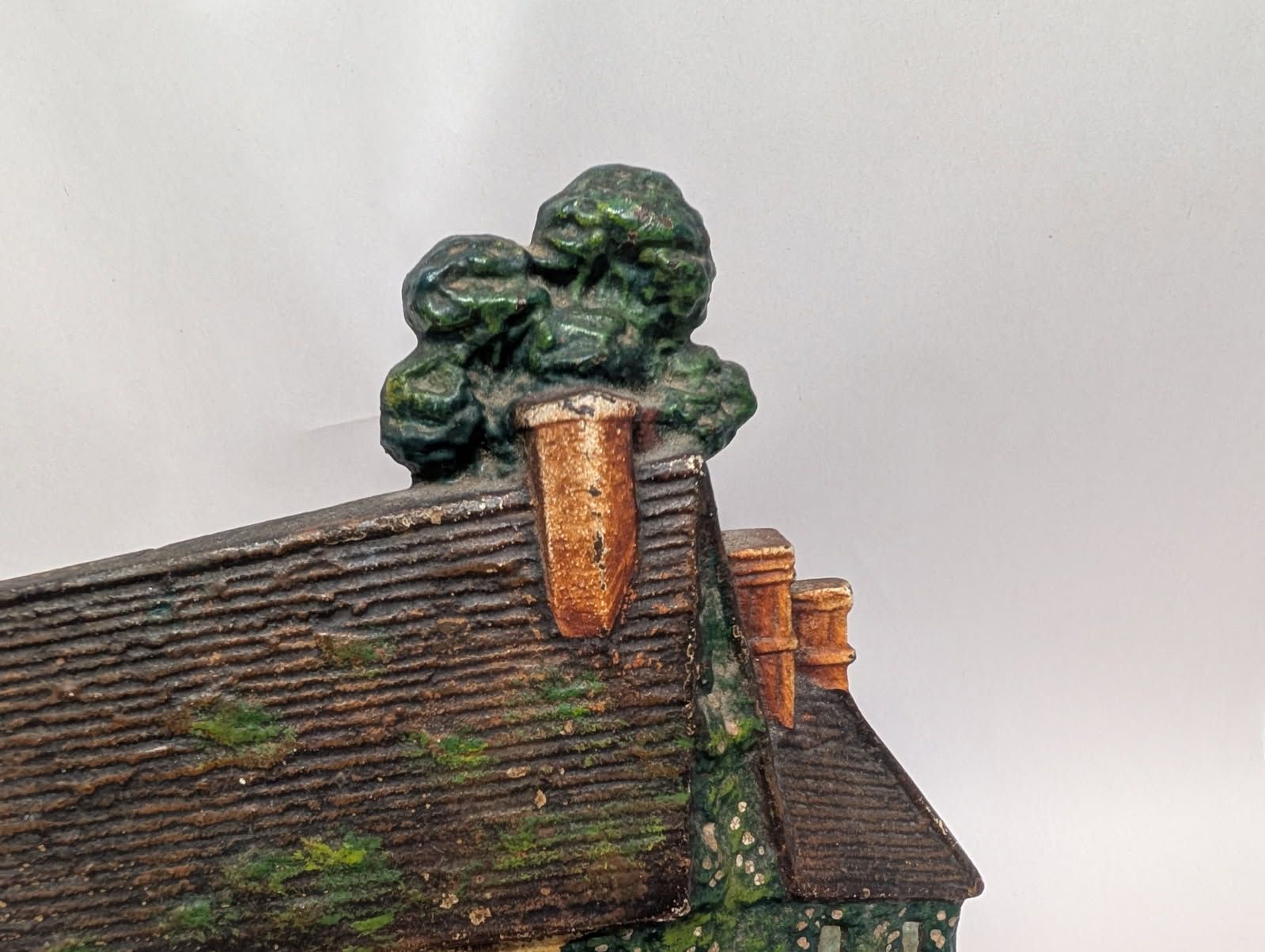 Cast Iron Sulgrave Manor Ancestral Home of George Washington in England 1925