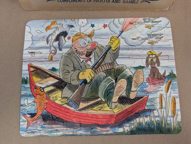 Professor Oscar Quakenbush Proctor Gamble advertising puzzles