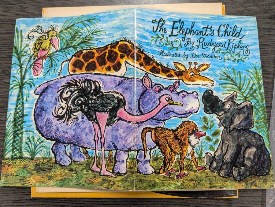 The Elephant's Child Book & Record