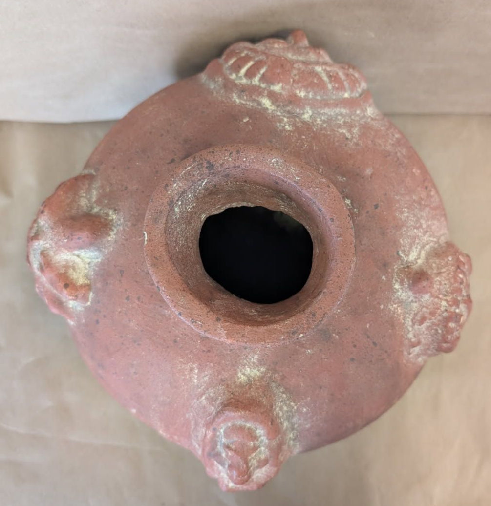 Old Mexican Terracotta Pot Jug