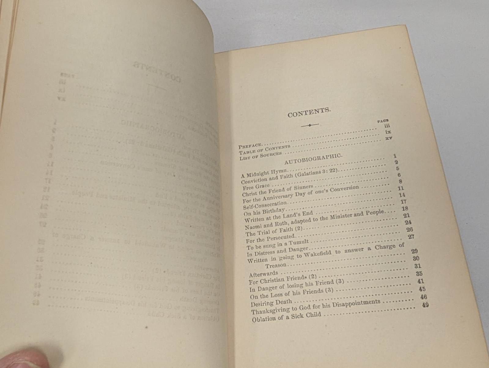 Charles Wesley finer and less familiar poems