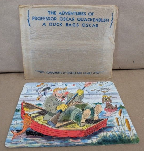 Professor Oscar Quakenbush Proctor Gamble advertising puzzles