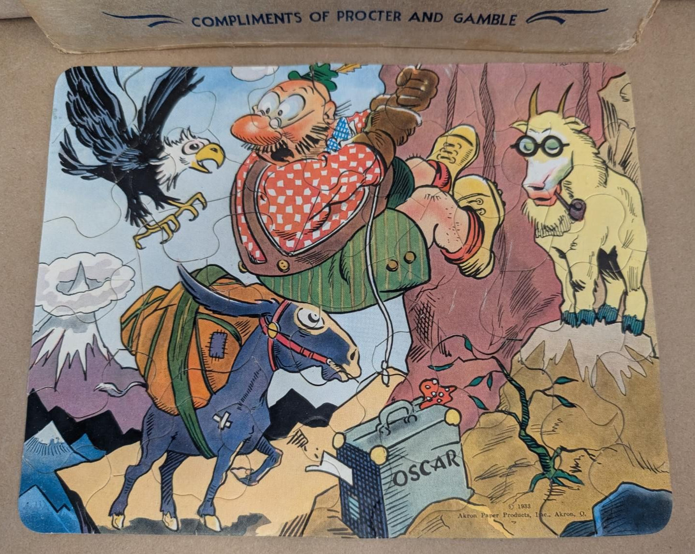 Professor Oscar Quakenbush Proctor Gamble advertising puzzles