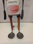 Melissa Menzer clay and found object Andy Worhol Sculpture