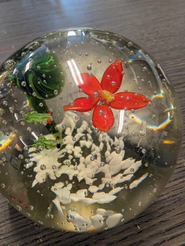 Frog Leaf Paperweight