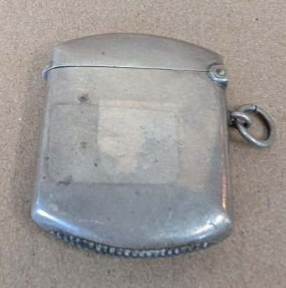 Sterling Silver 1908 Match Case Vesta Case