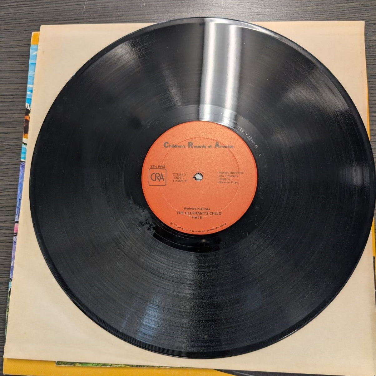 The Elephant's Child Book & Record