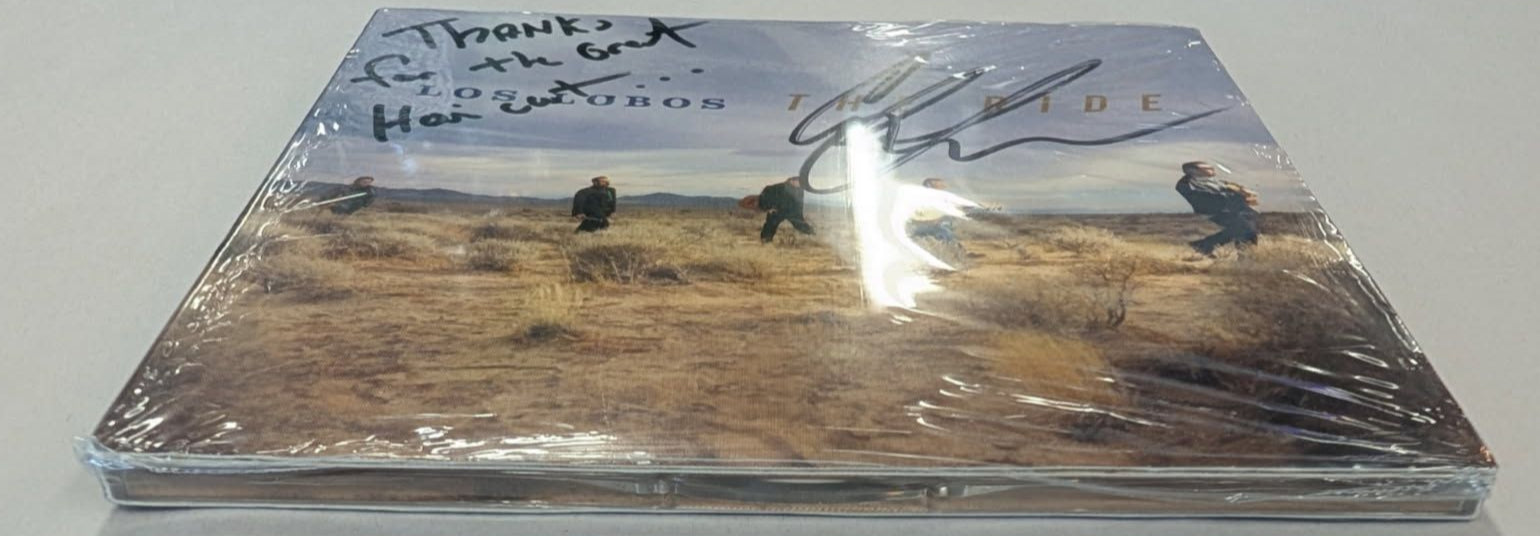 Autographed Los Lobos "the Ride" CD - Conrad Lozano 