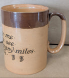 Royal Doulton Earthenware Tankard with Motto