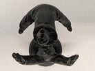 2 Bronze clown acrobats. 