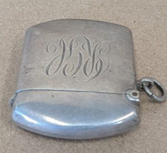 Sterling Silver 1908 Match Case Vesta Case