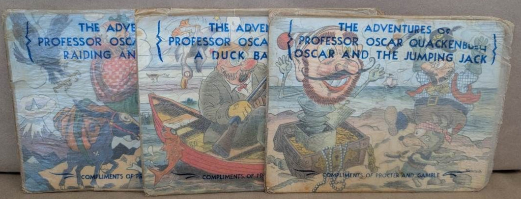 Professor Oscar Quakenbush Proctor Gamble advertising puzzles