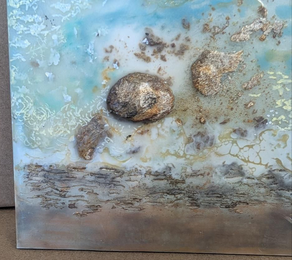 Encaustic Painting Ellen Anderson 
