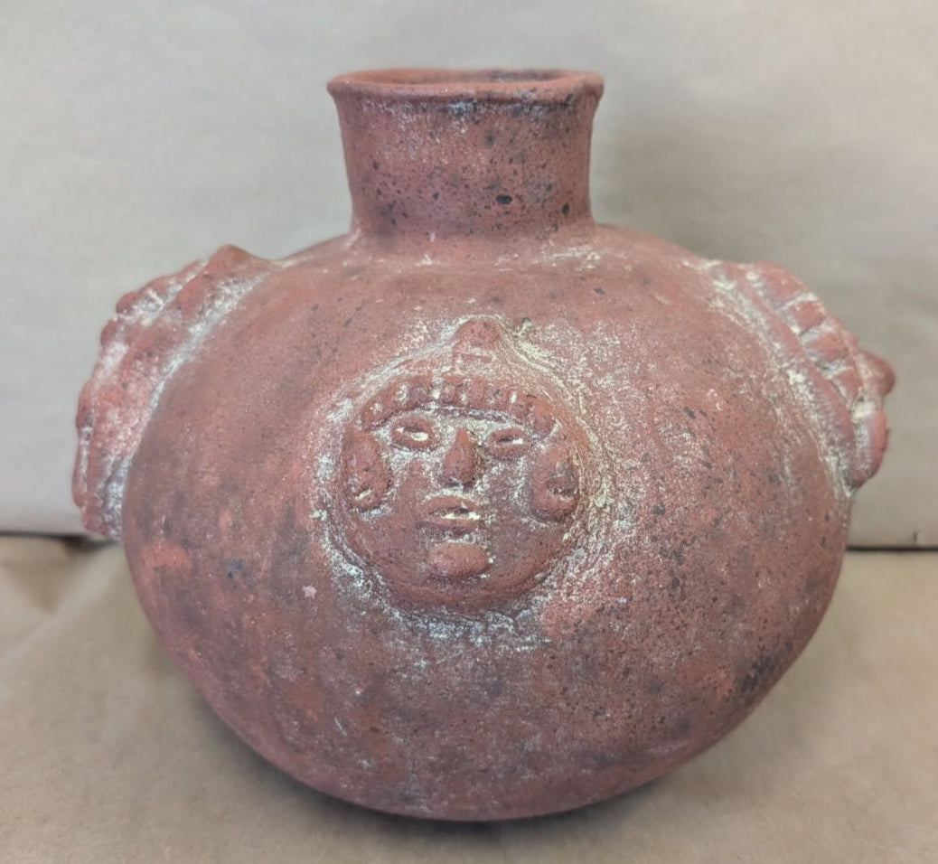 Old Mexican Terracotta Pot Jug