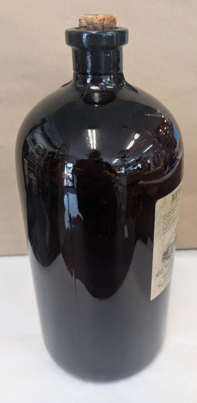 Tilden Company St Louis, MO Large Bitter Elixer Bottle