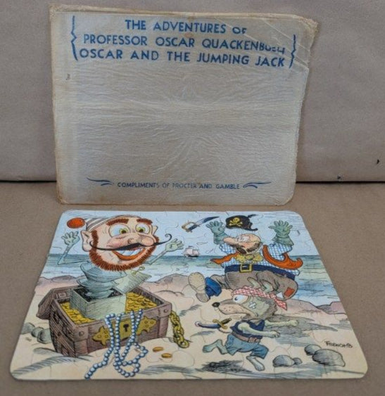 Professor Oscar Quakenbush Proctor Gamble advertising puzzles