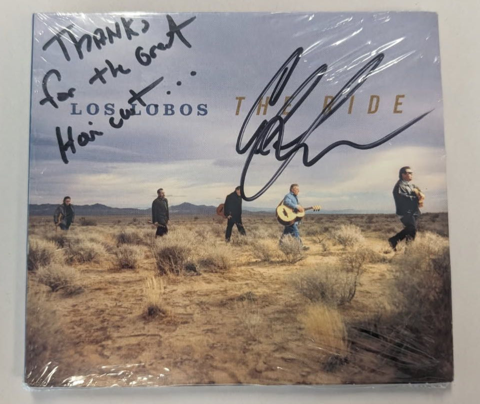 Autographed Los Lobos "the Ride" CD - Conrad Lozano 