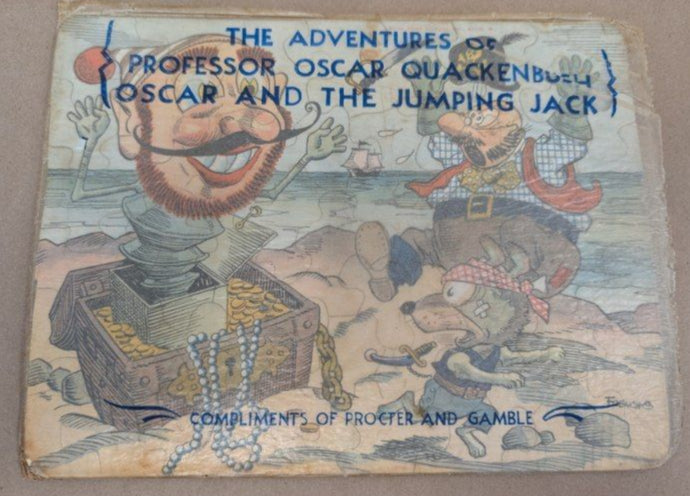 Professor Oscar Quakenbush Proctor Gamble advertising puzzles