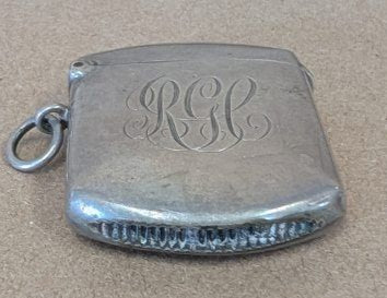 Sterling Silver 1908 Match Case Vesta Case