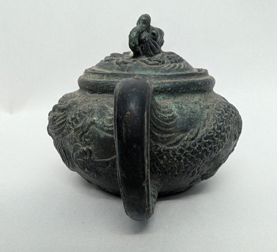 Bronze Chinese Tea Pot 