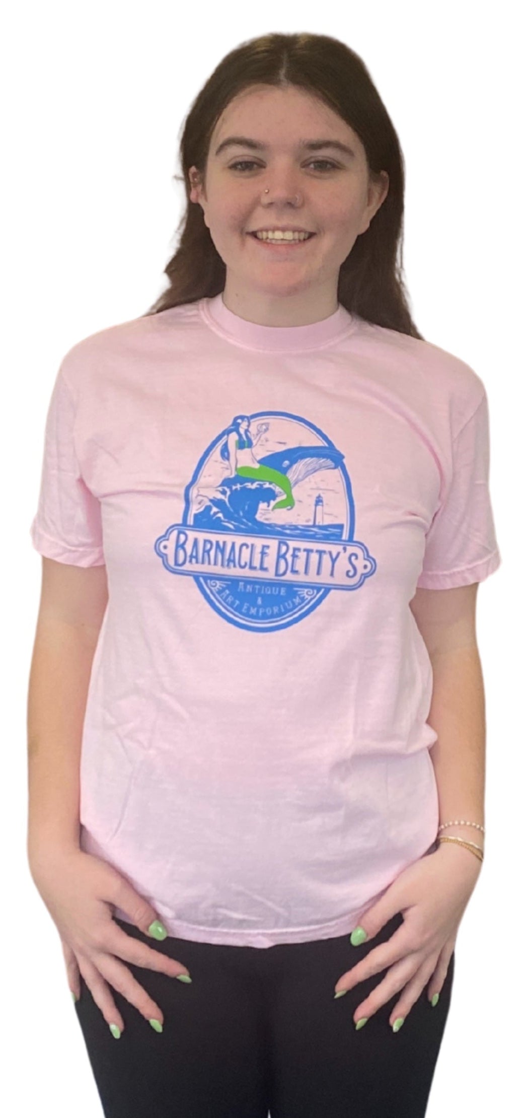 Blossom Pink Barnacle Betty's T-Shirt.