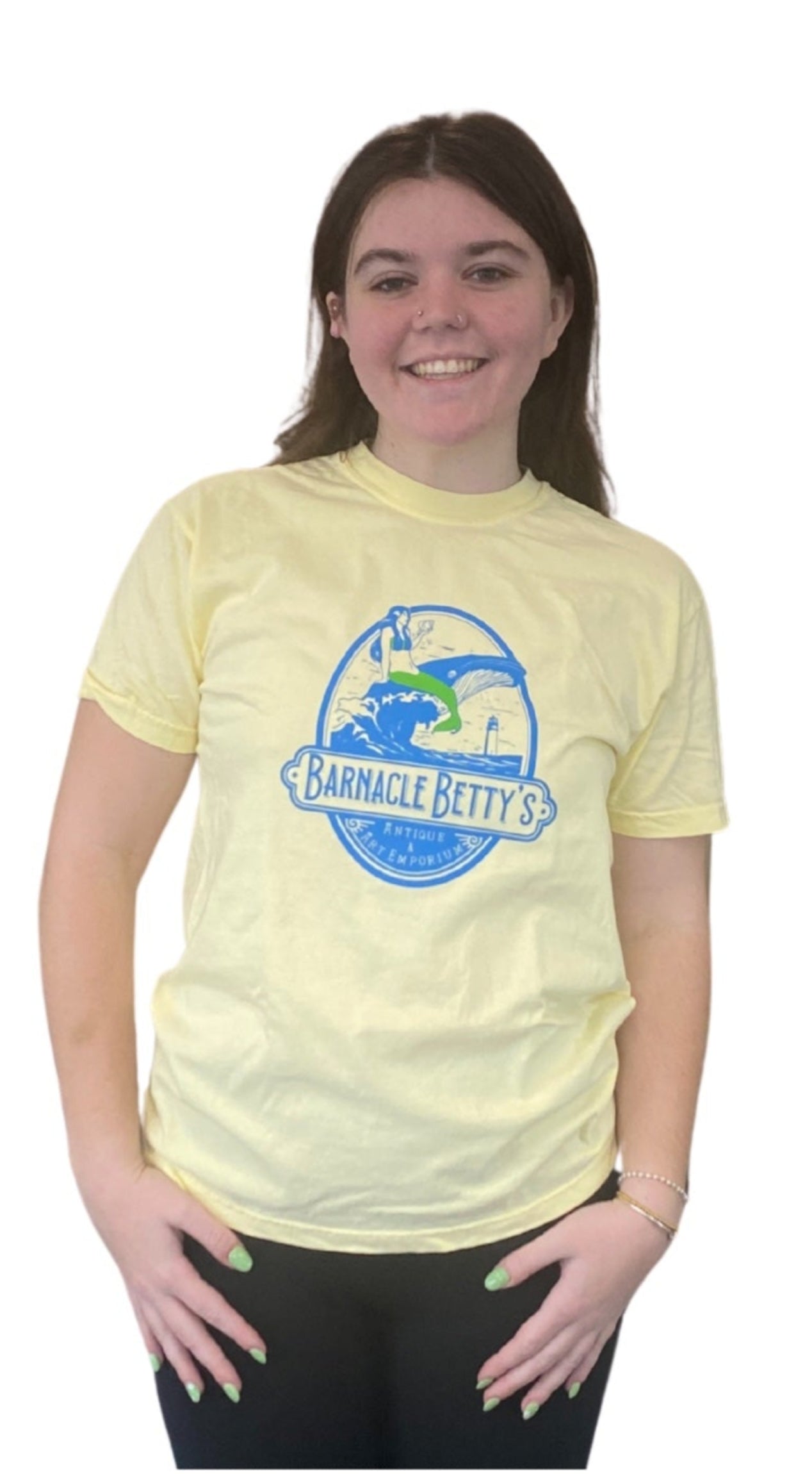 Banana Yellow Barnacle Betty's T-Shirt