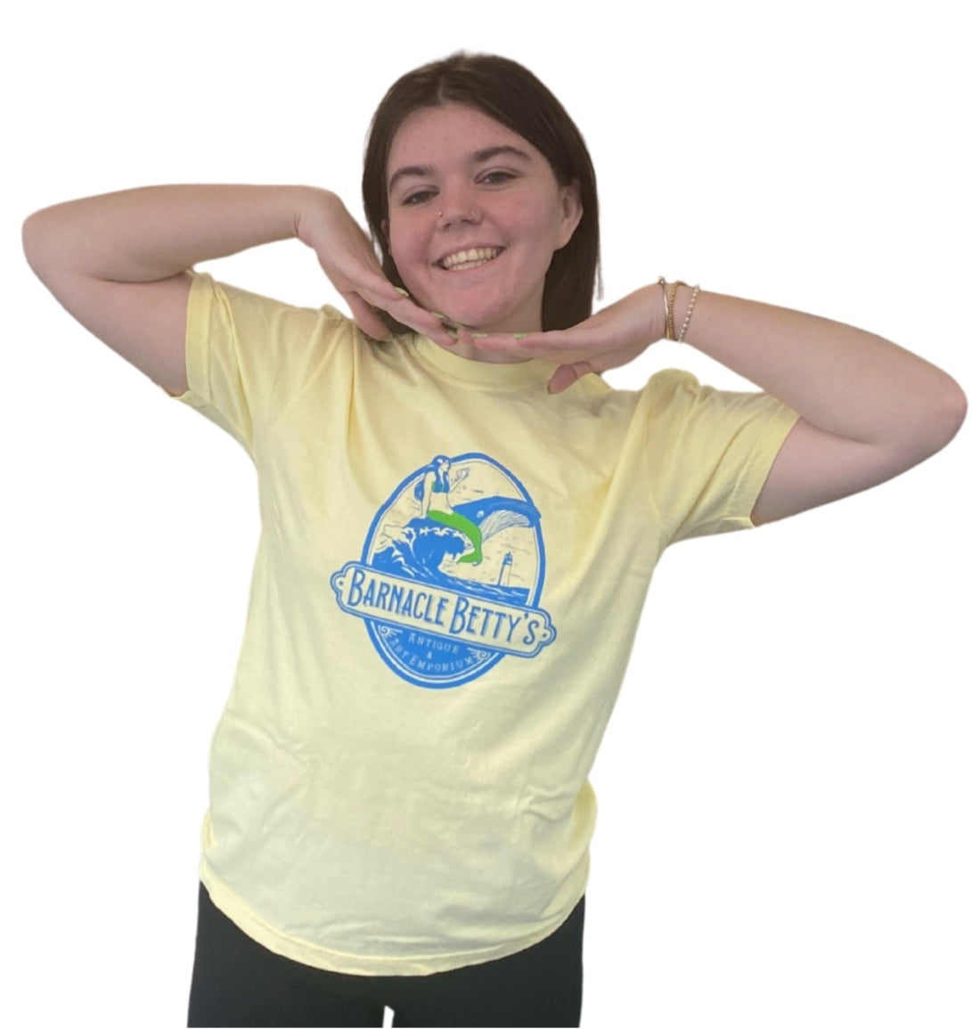 Banana Yellow Barnacle Betty's T-Shirt